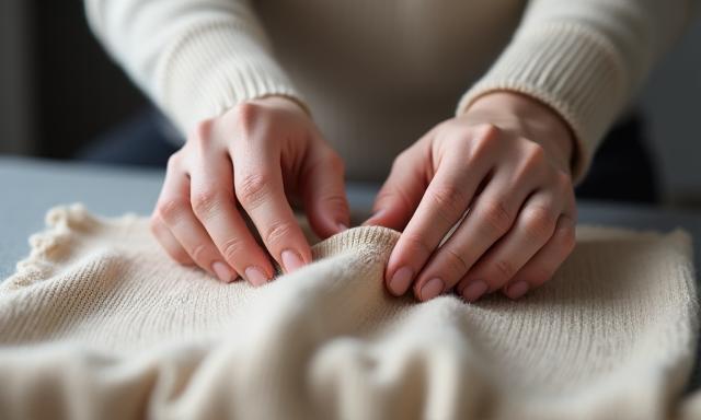 Nettoyage professionnel de vêtements délicats